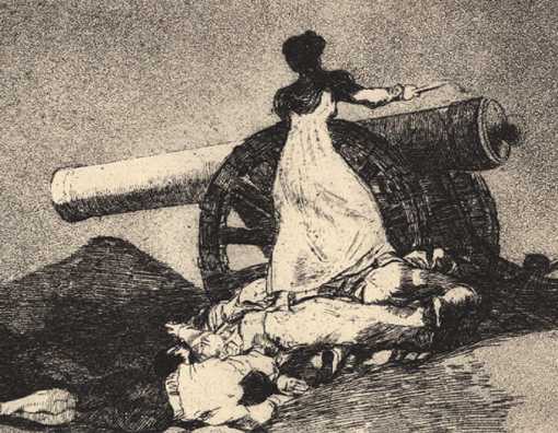 Goya's disasters of war : Art : Drawings : Peninsular war : Horror