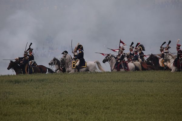 Re-enactment Battle of Waterloo 200th anniversary