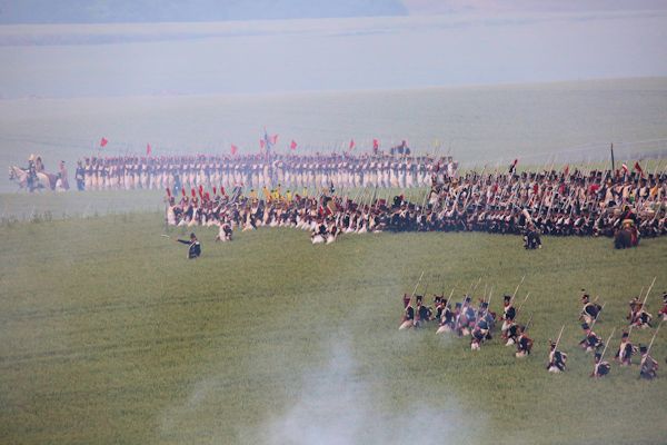 Re-enactment Battle of Waterloo 200th anniversary