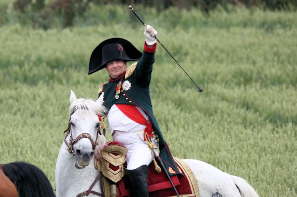 Re-enactment Battle of Waterloo 200th anniversary