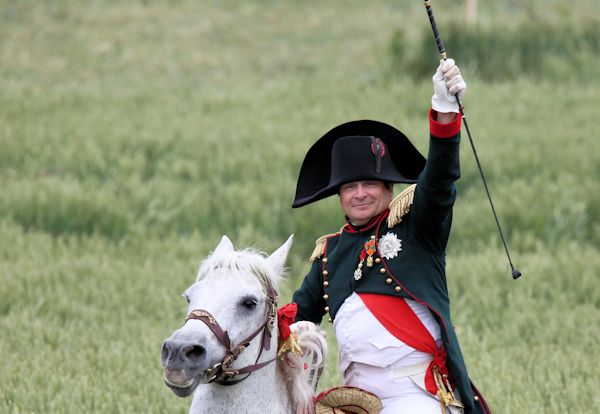 Re-enactment Battle of Waterloo 200th anniversary