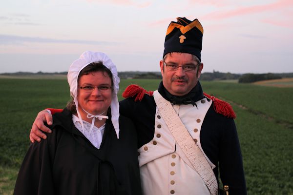 Pictures at Re-enactment Battle of Waterloo 200th anniversary