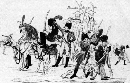 Napoleonic political cartoons