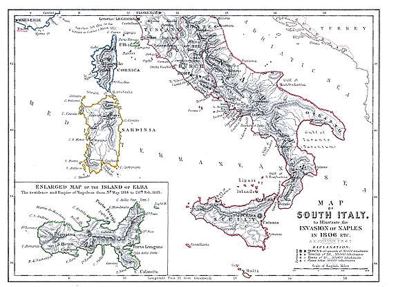 Theatre Napoleonic Era Map